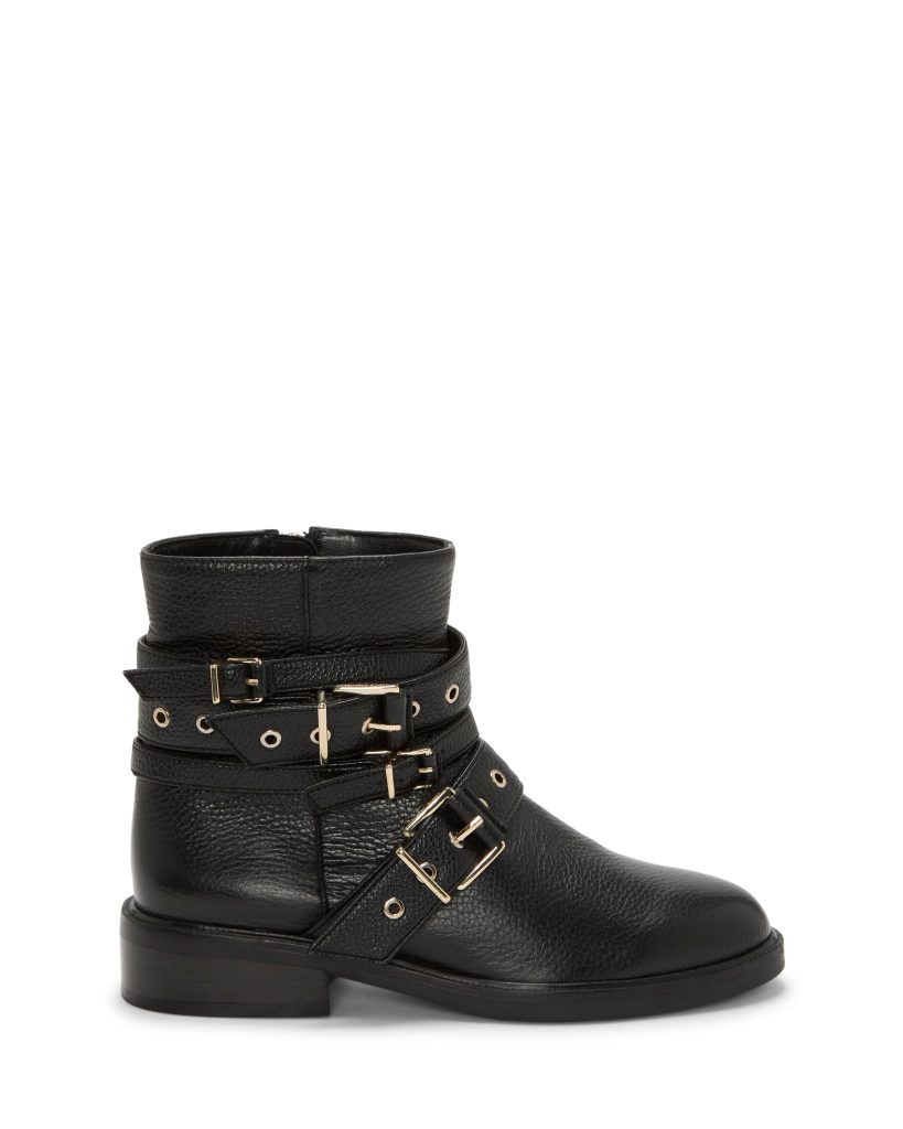Arielle Multi-Buckle Moto Bootie