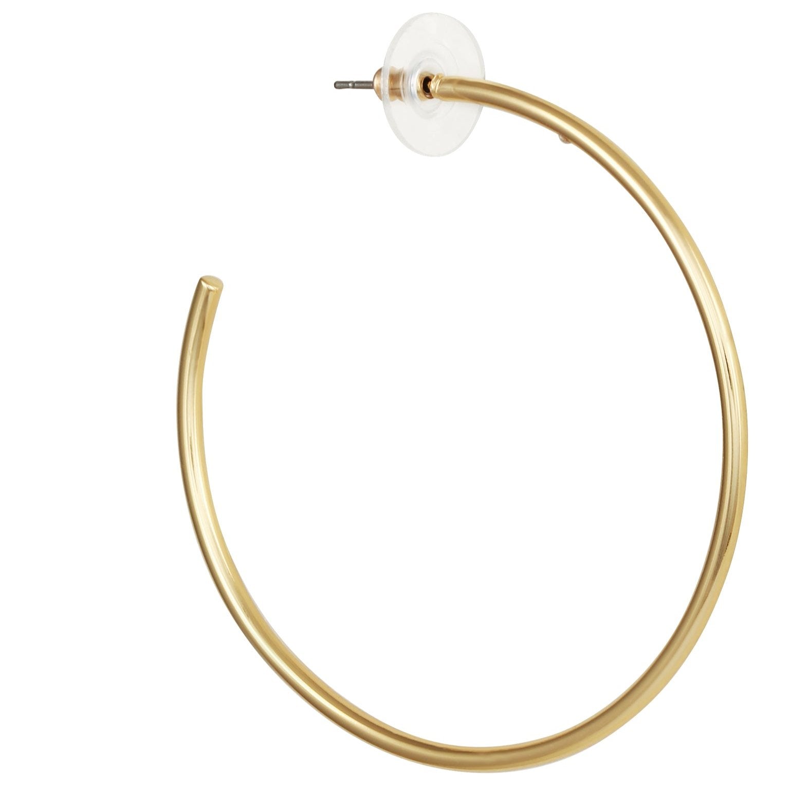 Extra Large Open Hoop Earrings - Image 2