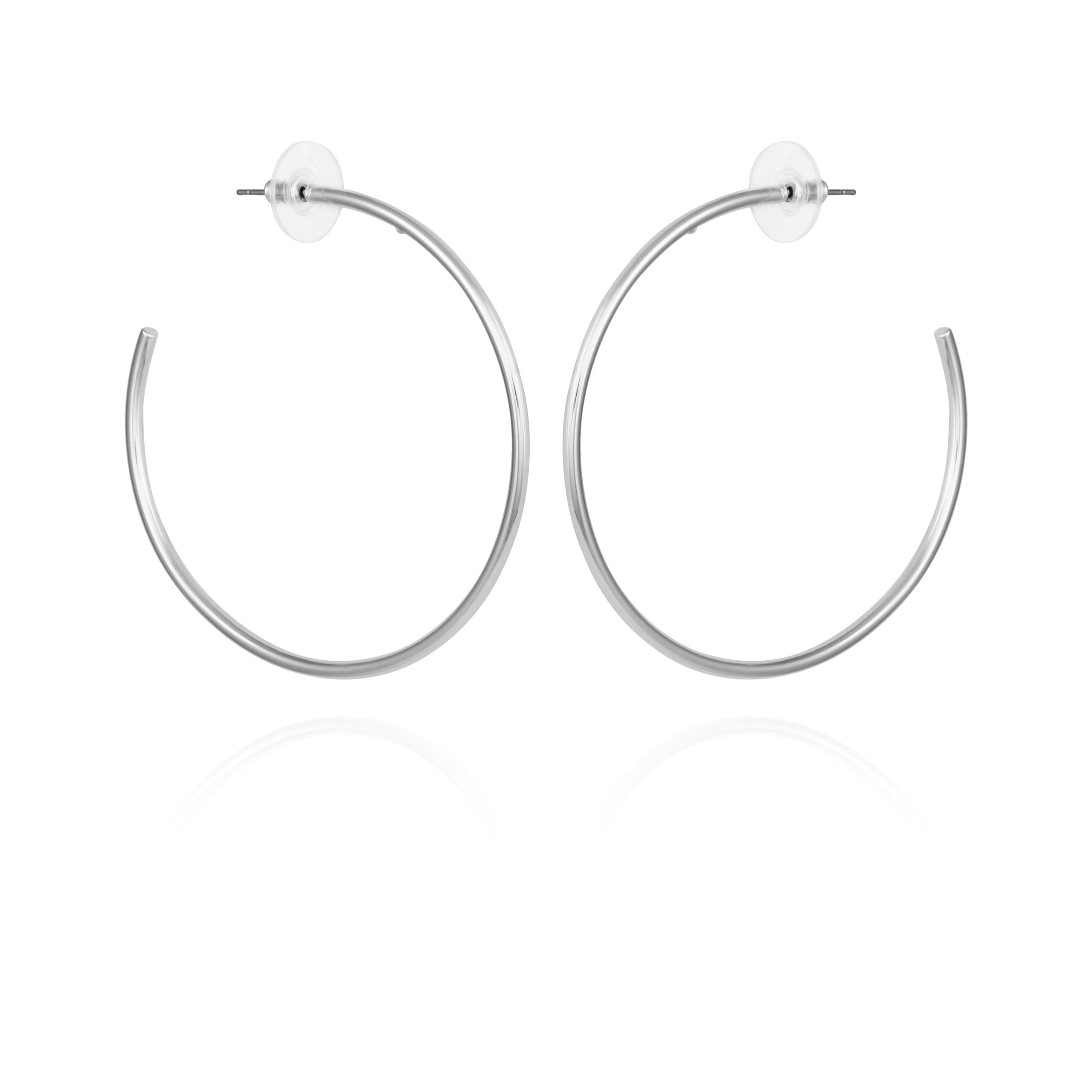 Extra Large Open Hoop Earrings